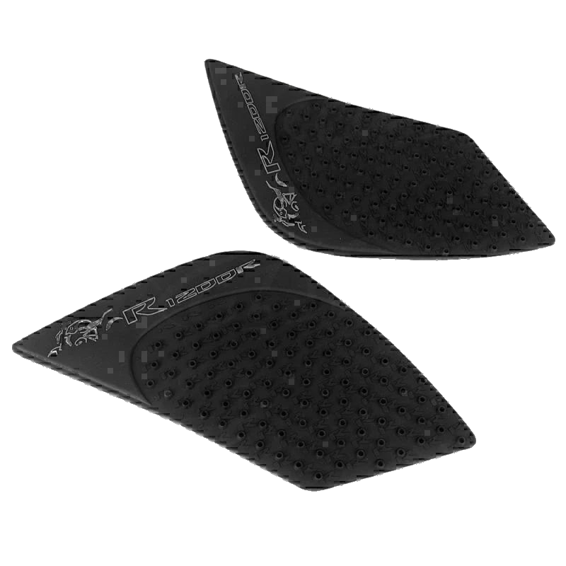 BMW R1200R (2015-2017) Black Moto Traction Tank Pads Side Knee Grips