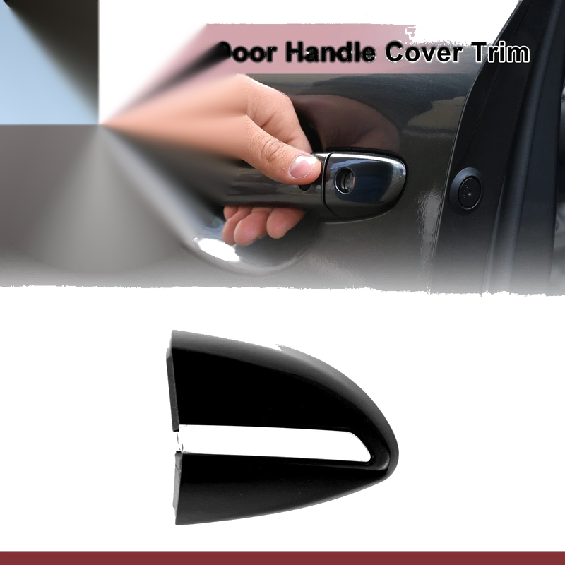 Toyota Corolla Exterior Door Handle Cover Trim Black (2014–2018)