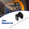 Honda Harley Kawasaki Chain Alignment Tool / Motorcycle / Black