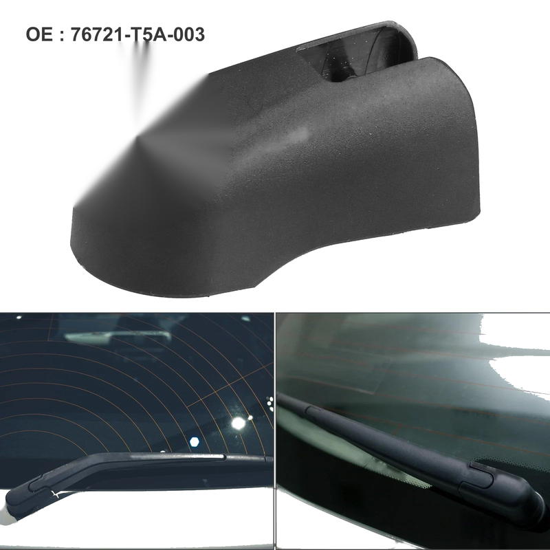 Honda Fit (2015-2020) Black Rear Windshield Wiper Arm Cover