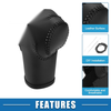 Nissan Rogue 2008-2013 Faux Leather Black Gear Shifting Knob Cover