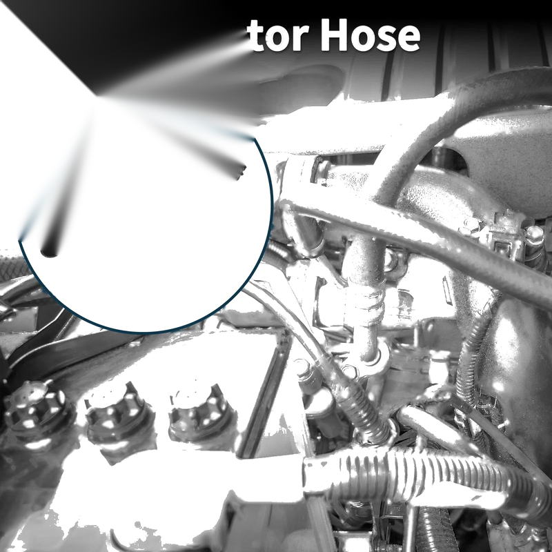 Volvo S60 (2014) - Rubber Black 1 x Pipe Upper Radiator Hose