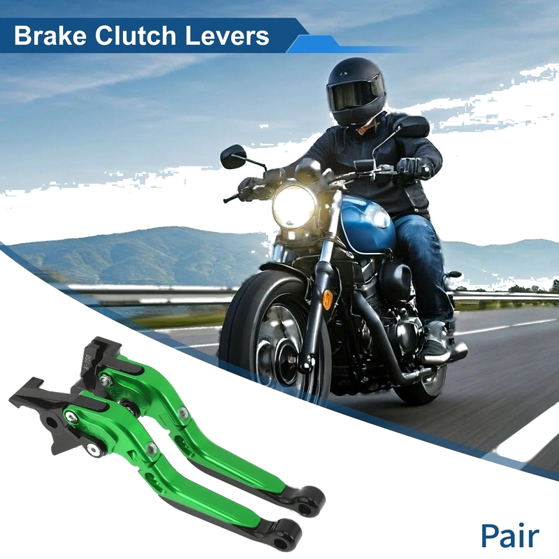 Kawasaki Z650 2 x Adjustable Short Long Brake Clutch Levers (2017–2023)