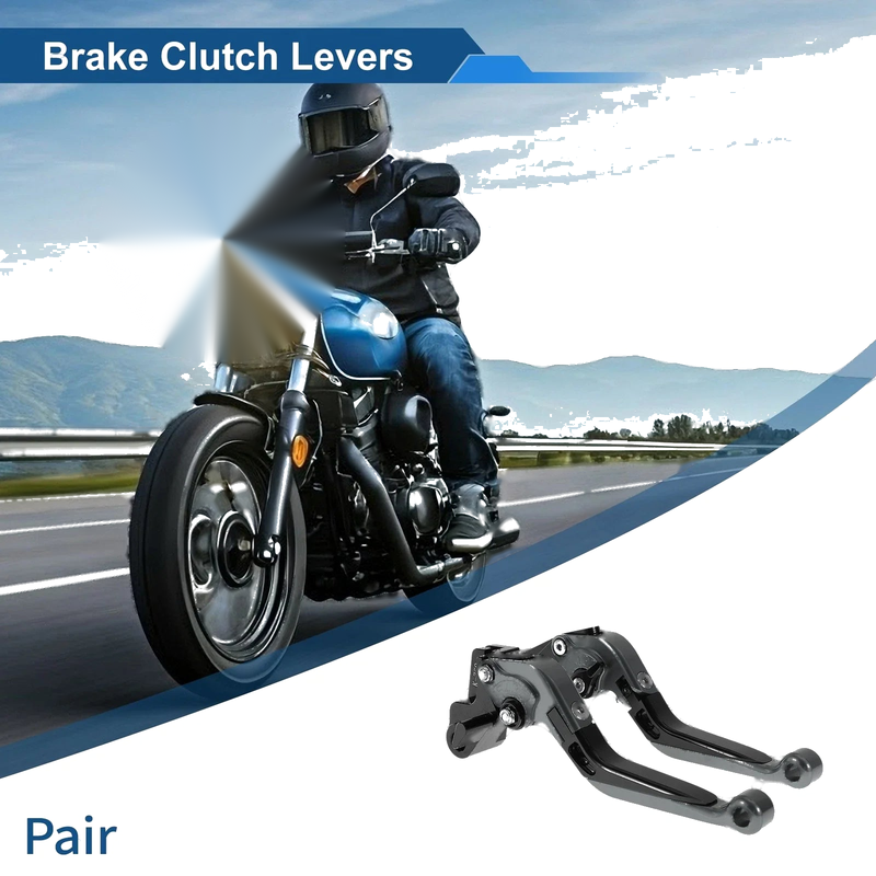 Kawasaki ER-5 Brake Clutch Lever / Adjustable Short Long / Brake Clutch Lever (2004–2005)