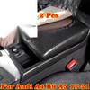 Audi A4 B9 A5 2 x ABS Carbon Fiber Console Armrest Cover&Frame (2017–2021)