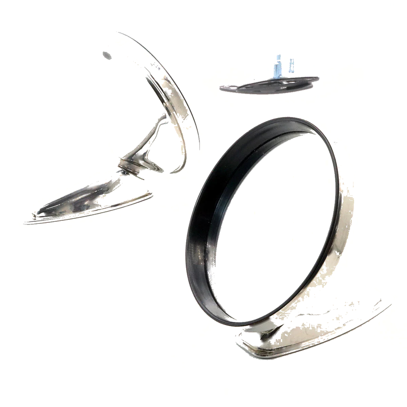 Cadillac Fleetwood 1960-1979 Chrome Door Mirror Set