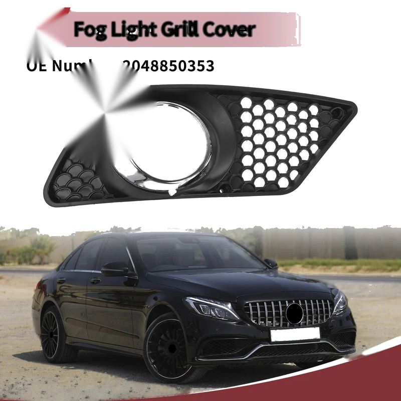 Mercedes-Benz C300 Front Right Fog Light Grill (2008-2012)