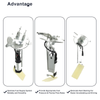 Acura CL TL Electric Fuel Pump Assembly (1997-1999)
