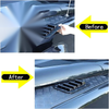 Land Rover Defender 90 110 130 Front Hood Vent Trim Covers (2004-2019)