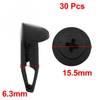 Ford Van Truck Car 6.3mm Black Plastic Door Panel Rivets Clips