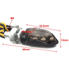 Motorcycle - Amber 4 x Mini 12V LED Turn Signal Lights