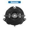 Ford F150 (2006-2019) Black Door Outside Mirror Drive Motor
