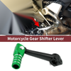 Bosuer M5 Folding Motorcycle Gear Shifter Lever Black Green Head