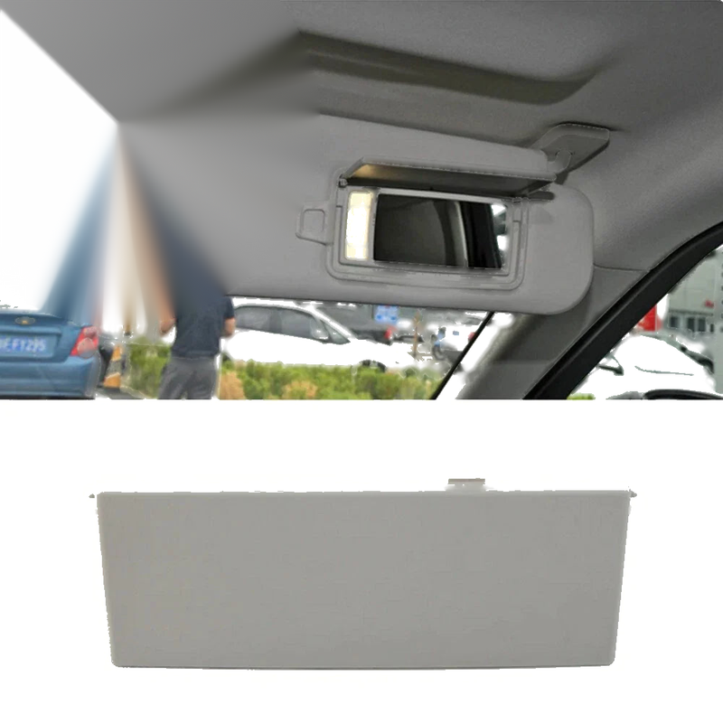 Land Rover Range Rover Discovery 4 Gray Sunvisor Mirror Cover (2010-2016)