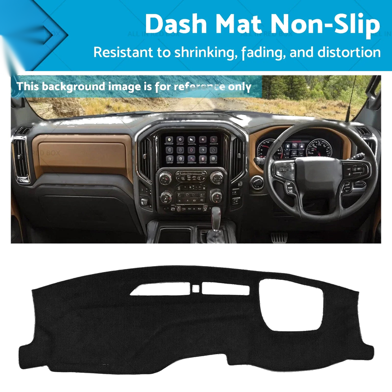 Chevrolet Silverado 2500 LTZ Premium w / HUD Non-Slip Dash Mat (2024)