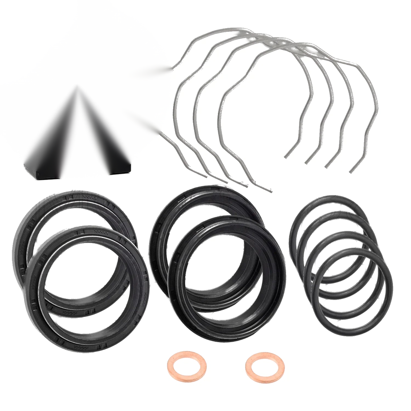 Fork Bushing Dust Oil Seals Kawasaki KLR650 Traveler/Adventure ABS (2008–2023)