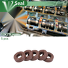 Oil Seal 10x20x6mm Fluorine Rubber Seal Ring Rotary Shaft