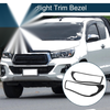 Toyota HILUX REVO 1 Pair Car Front Headlight Trim Bezel (2015–2017)