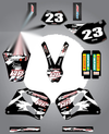 KTM SX / EXC (1993-1997) - Safari Style Stickers Custom Graphics Full Kit