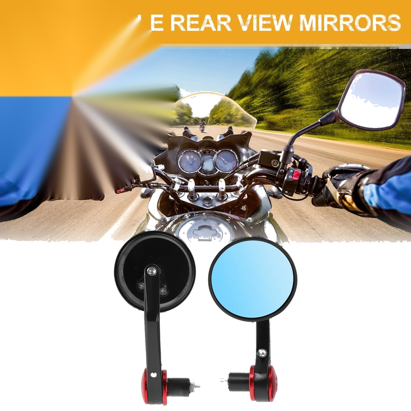 Motorcycle M8 / 1 Set / Rear View Mirrors Handlebar Mirror