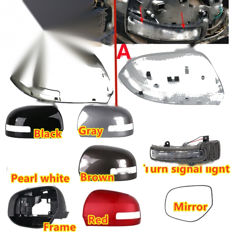 Mitsubishi ASX Outlander Side Mirror Shell Cap Cover (2013–2018)