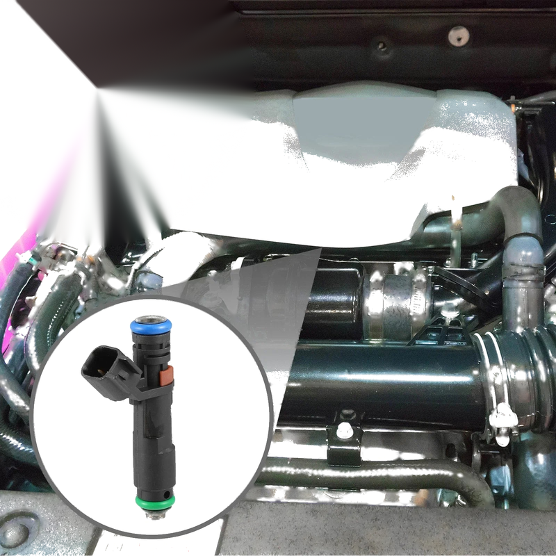 Ford F-250 Super Duty 2005-2007 - Metal Black Fuel Injectors (2005-2007)