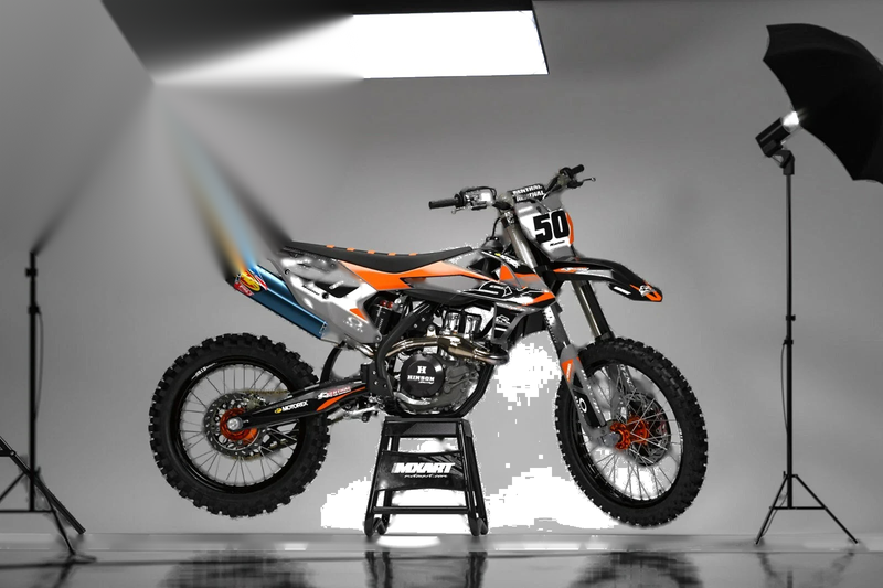 KTM 250 SXF Graphics Decal Kit Stickers 2011-2012