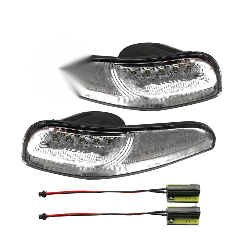 Chevy Corvette Front Corner Indicator Flasher Repeater Light (1997–2004)
