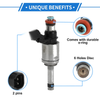 Nissan Juke Qashqai 1.2 DIG-T (2010-2019) 1 Pc Black Fuel Injector