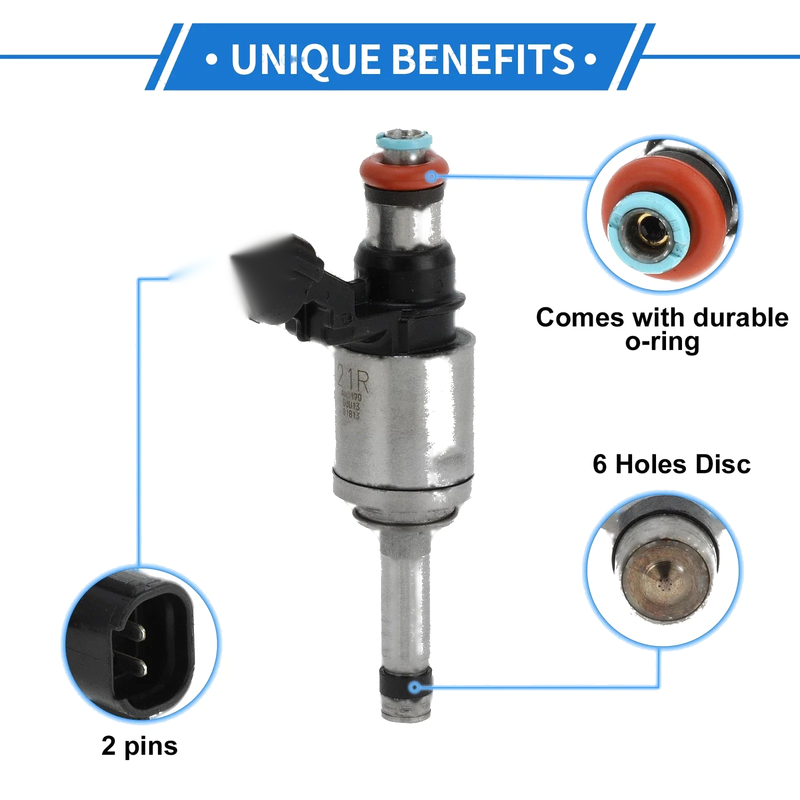 Nissan Juke Qashqai 1.2 DIG-T (2010-2019) 1 Pc Black Fuel Injector