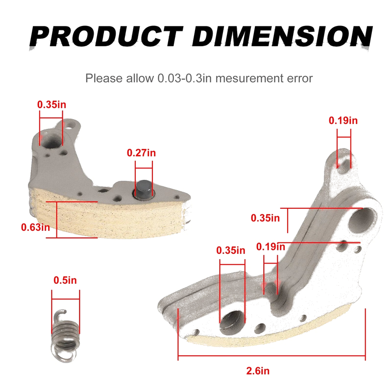 Suzuki Eiger Wet Clutch Centrifugal Carrier WEIGHT SET (2006–2012)