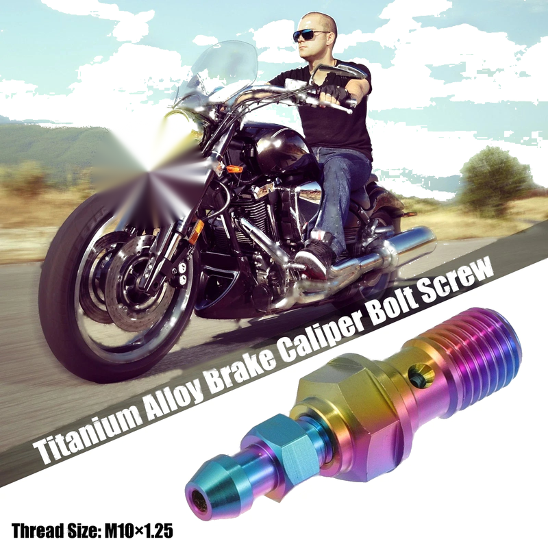 Motorcycle Titanium Alloy / M10x1.25 / Motorcycle Brake Master Cylinder Screw