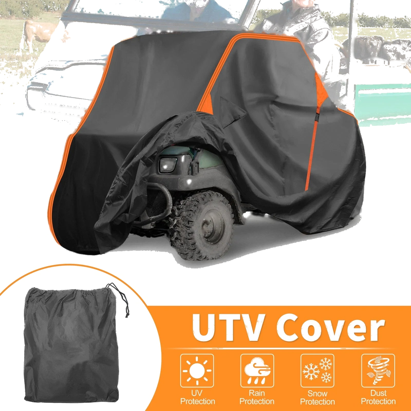 Kawasaki MULE SX Black 210D PU Waterproof UTV Cover Side by Side