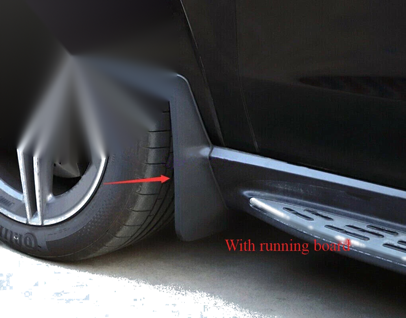 Mercedes Benz GLS63 GLS AMG 4Pcs / Splash Guards Mud Flaps (2020–2024)