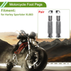 Harley Sportster XL883 Foot Pegs Pair Motorcycle