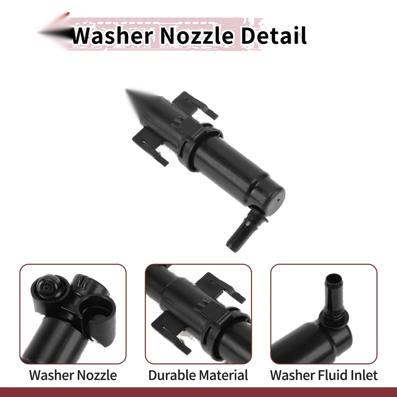 BMW 535i Headlight Washer Nozzle (2010-2016)