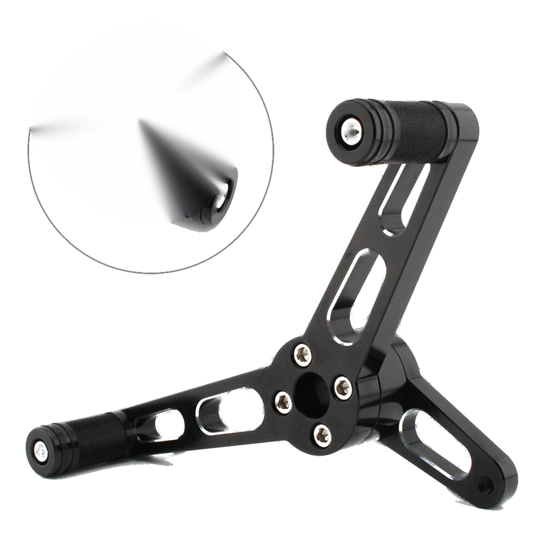 Harley Sportster XL883 XL1200 New Front Foot Pegs & Heel Toe Shifter Lever (2004-2023)