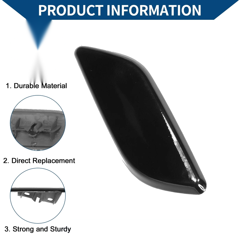 Honda Accord VIII 2008-2010 Front Left Washer Nozzle Cover (1 x Cap)