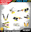 Suzuki RM 80 (2000-2001) STORM STYLE Stickers Custom Graphics Full Kit
