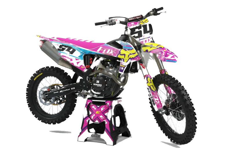 KTM 250 SXF Custom Graphics Kit Stickers (2019-2022)