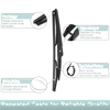 Volvo V70, XC70 Rear Wiper Blade Arm Set (2001-2007)