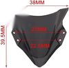 Kawasaki Ninja 400 Tinted Black Windshield (2018-2019)