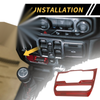 Jeep Wrangler Dashboard Control Panel Cover (2011-2023)