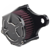 Harley Dyna Softail Road King Black Air Cleaner Red Intake Filter Kit (2006-2023)