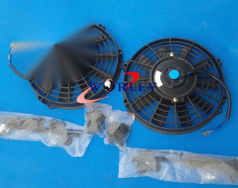 Nissan Skyline R32 GTS GTR Aluminum Radiator Fan Shroud + Fans (1989-1994)