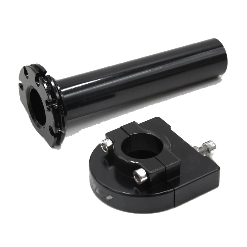 Motorcycle Handlebar Throttle Hand Grip / 7/8" Dia Aluminum