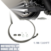 Bike Set 1.1m Motorcycle Hydraulic Brake or Clutch Line Hose with Screws