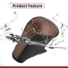 Honda Accord 2008-2012 Brown Carbon Fiber Gear Shift Knob Cover