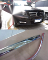 Benz GLK 300 350 Class X204 Front Grille Corner Protector Trim (2010-2012)