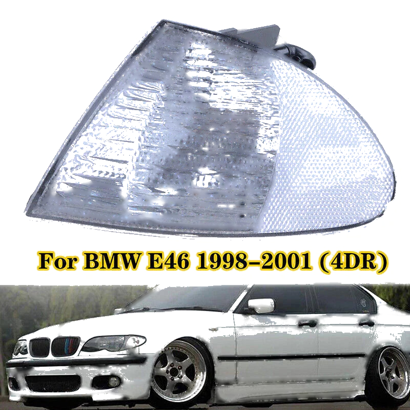 BMW E46 320i 323i 325i Front Indicator Turn Signal Light (1998-2001)
